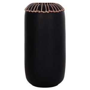 ΕΠΙΤΡΑΠΕΖΙΟ ΔΙΑΚΟΣΜΗΤΙΚΟ ΒΑΖΟ FB94675.01S TΕΡΑΚΟΤΑ ΣΕ ΜΑΥΡΟ--Φ18x33Υεκ.