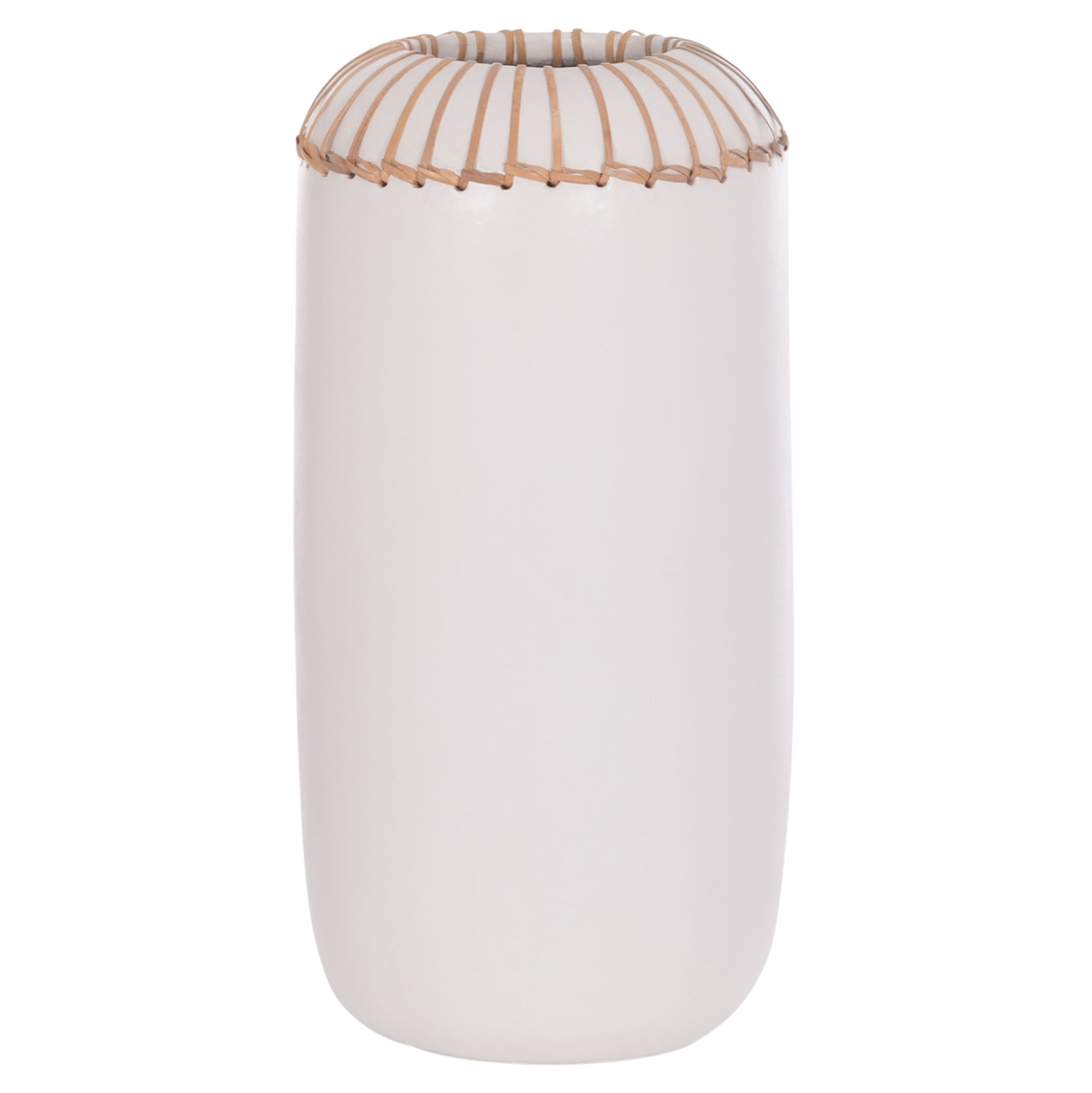 ΕΠΙΤΡΑΠΕΖΙΟ ΔΙΑΚΟΣΜΗΤΙΚΟ ΒΑΖΟ FB94675.02S TΕΡΑΚΟΤΑ ΣΕ ΛΕΥΚΟ--Φ18x33Υεκ.