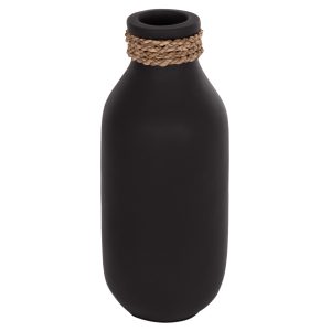 ΕΠΙΤΡΑΠΕΖΙΟ ΔΙΑΚΟΣΜΗΤΙΚΟ ΒΑΖΟ FB94687.01M ΤΕΡΑΚΟΤΑ ΣΕ ΜΑΥΡΟ--Φ13x34Υεκ.