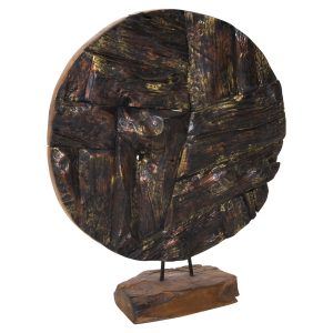 ΕΠΙΤΡΑΠΕΖΙΟ ΔΙΑΚΟΣΜΗΤΙΚΟ ΜΑΣΙΦ ΞΥΛΟ ΤEAK ΦΥΣΙΚΟ FB97718 50X15X64YΕΚ.