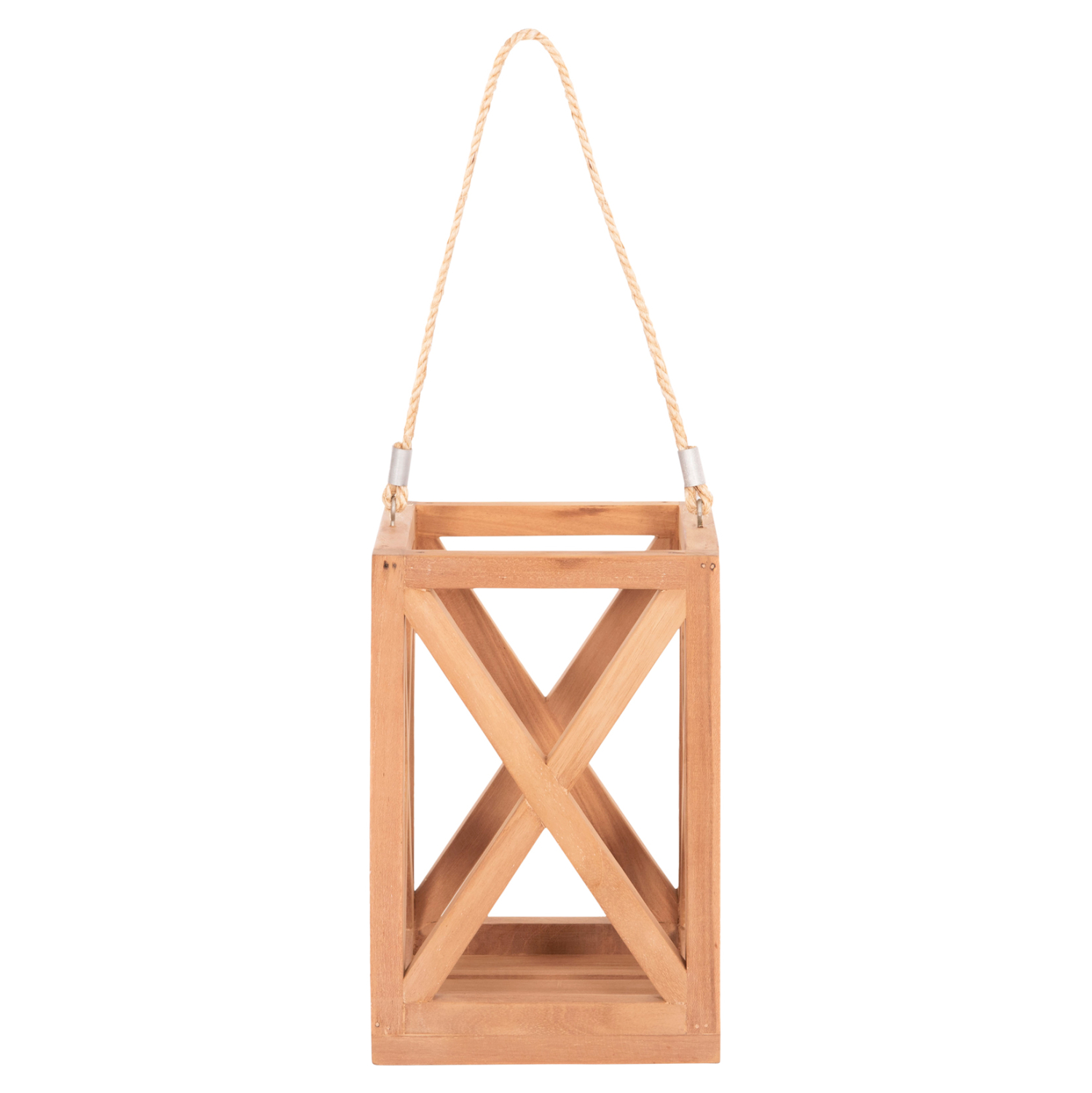 ΕΠΙΤΡΑΠΕΖΙΟ ΔΙΑΚΟΣΜΗΤΙΚΟ ΦΑΝΑΡΙ ΓΙΑ ΚΕΡΙ FB94581 ΞΥΛΟ TEAK ΦΥΣΙΚΟ 20x20x30-58Υεκ. - Image 3