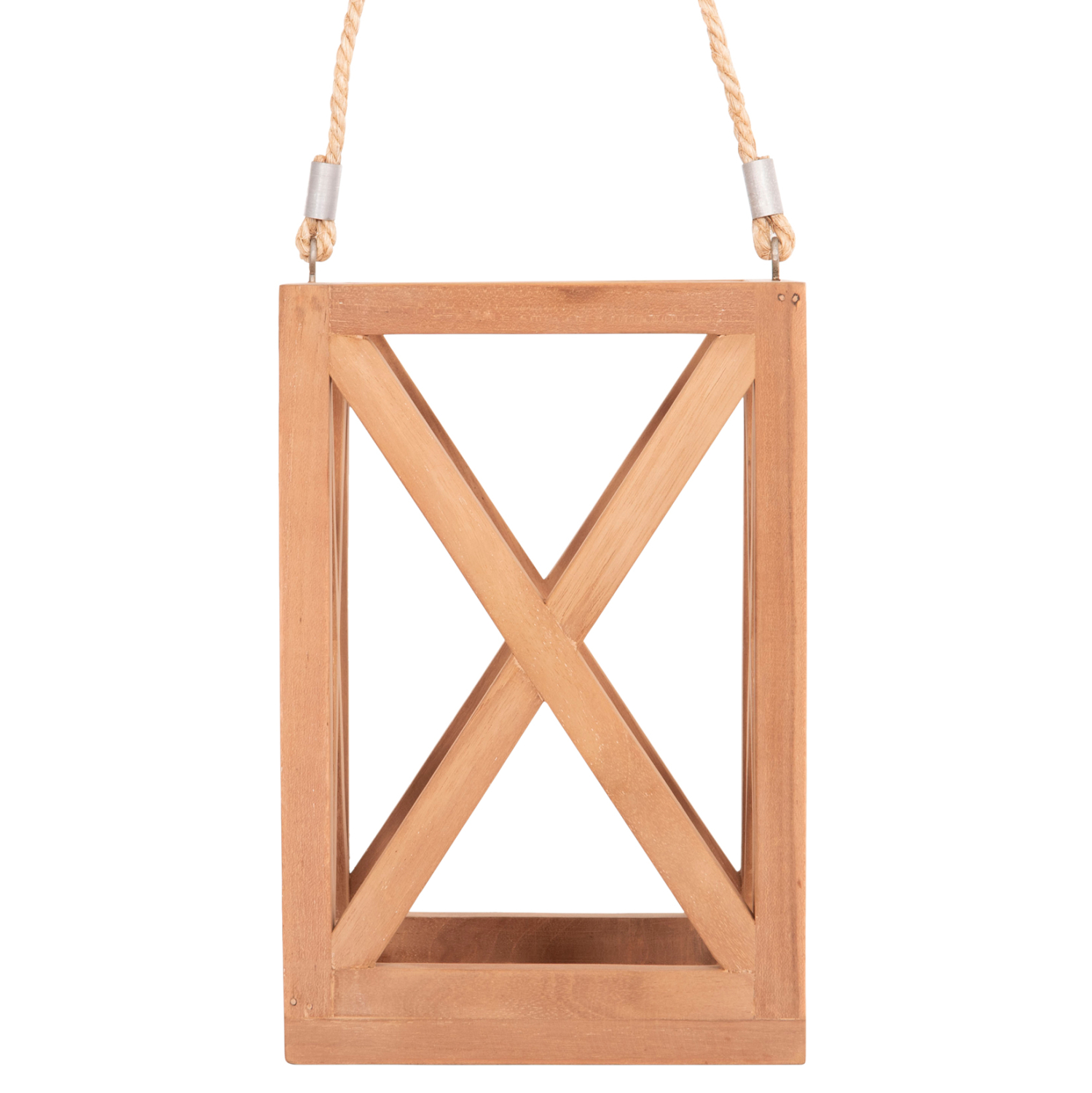 ΕΠΙΤΡΑΠΕΖΙΟ ΔΙΑΚΟΣΜΗΤΙΚΟ ΦΑΝΑΡΙ ΓΙΑ ΚΕΡΙ FB94581 ΞΥΛΟ TEAK ΦΥΣΙΚΟ 20x20x30-58Υεκ. - Image 4