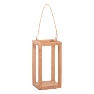 ΕΠΙΤΡΑΠΕΖΙΟ ΔΙΑΚΟΣΜΗΤΙΚΟ ΦΑΝΑΡΙ ΓΙΑ ΚΕΡΙ FB94583 ΞΥΛΟ TEAK ΦΥΣΙΚΟ 15x15x30-53Υεκ.