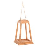 ΕΠΙΤΡΑΠΕΖΙΟ ΔΙΑΚΟΣΜΗΤΙΚΟ ΦΑΝΑΡΙ ΓΙΑ ΚΕΡΙ FB94584 ΞΥΛΟ TEAK ΦΥΣΙΚΟ 25x25x39-67Υεκ.