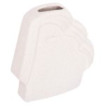 ΕΠΙΤΡΑΠΕΖΙΟ ΚΕΡΑΜΙΚΟ ΔΙΑΚΟΣΜΗΤΙΚΟ FB94585 ΕΚΡΟΥ-ΥΦΗ ΚΡΥΣΤΑΛΛΟΥ 22x5x24.5Υεκ