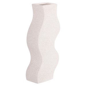 ΕΠΙΤΡΑΠΕΖΙΟ ΚΕΡΑΜΙΚΟ ΔΙΑΚΟΣΜΗΤΙΚΟ FB94589.01 ΕΚΡΟΥ ΚΡΥΣΤΑΛΛΙΚΟ 14x6.5x30Υεκ