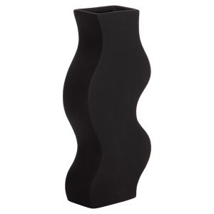 ΕΠΙΤΡΑΠΕΖΙΟ ΚΕΡΑΜΙΚΟ ΔΙΑΚΟΣΜΗΤΙΚΟ FB94589.02 ΜΑΥΡΟ ΜΑΤ 14x6.5x30Υεκ