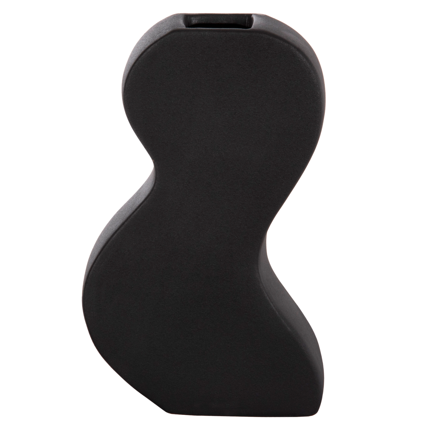 ΕΠΙΤΡΑΠΕΖΙΟ ΚΕΡΑΜΙΚΟ ΔΙΑΚΟΣΜΗΤΙΚΟ FB94590.02 MATTE BLACK 13x6x22Υεκ - Image 3