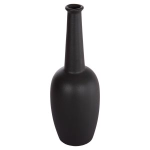 ΕΠΙΤΡΑΠΕΖΙΟ ΚΕΡΑΜΙΚΟ ΔΙΑΚΟΣΜΗΤΙΚΟ FB94592.02 ΜΑΥΡΟ ΜΑΤ Φ10x30Υεκ