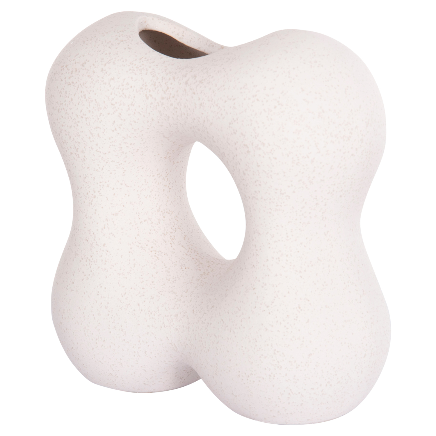 ΕΠΙΤΡΑΠΕΖΙΟ ΚΕΡΑΜΙΚΟ ΔΙΑΚΟΣΜΗΤΙΚΟ FB94594.01 ΥΠΟΛΕΥΚΟ ΚΡΥΣΤΑΛΛΙΚΟ 18x9x18Υεκ - Image 4