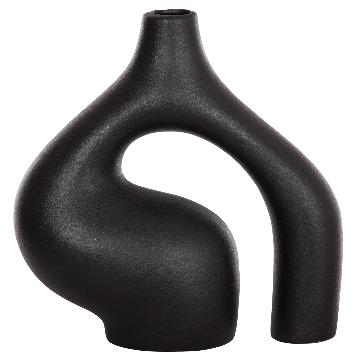 ΕΠΙΤΡΑΠΕΖΙΟ ΚΕΡΑΜΙΚΟ ΔΙΑΚΟΣΜΗΤΙΚΟ FB94597.02 ΜΑΥΡΟ ΜΑΤ 29x11x29Υεκ - Image 3