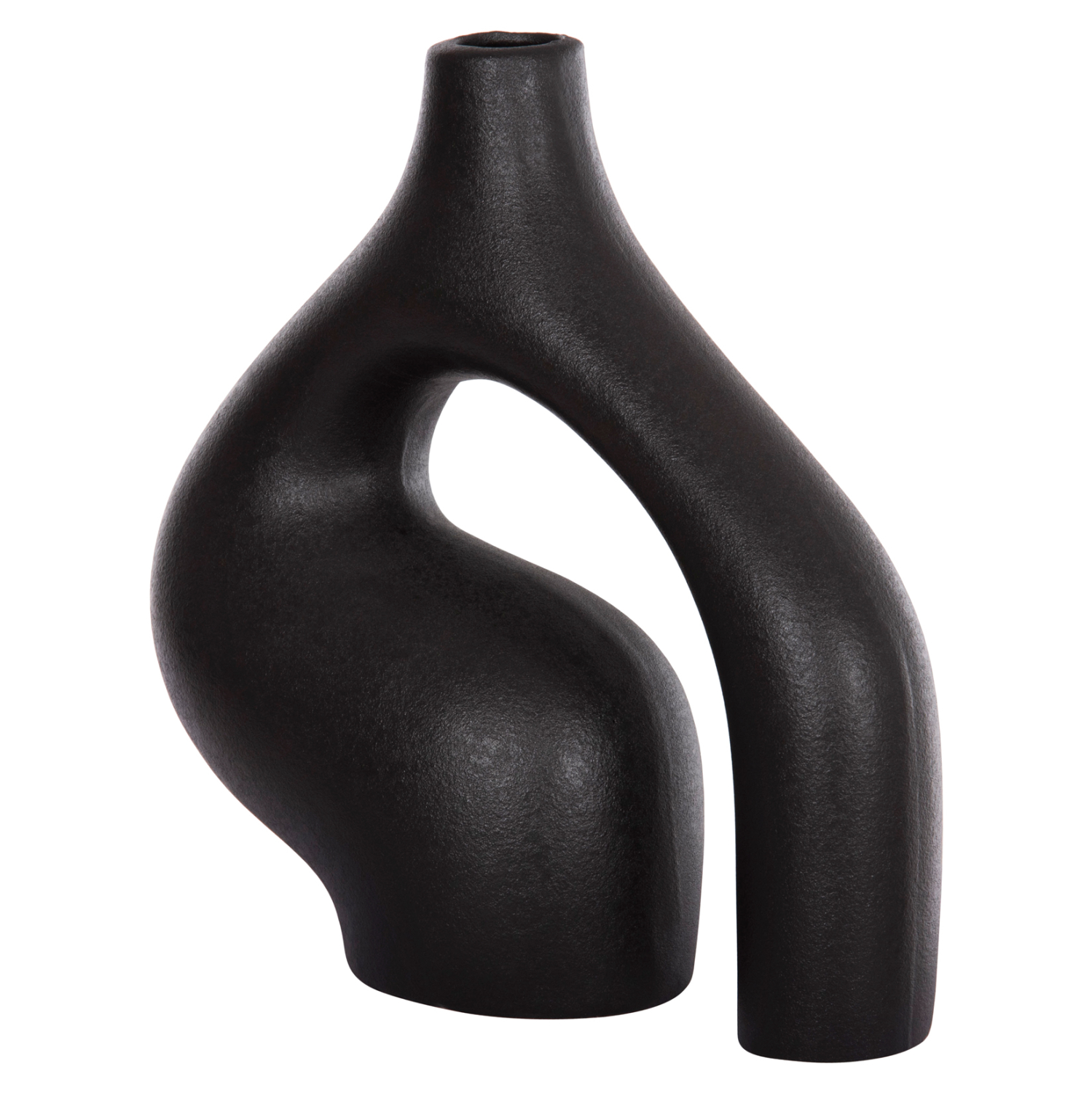 ΕΠΙΤΡΑΠΕΖΙΟ ΚΕΡΑΜΙΚΟ ΔΙΑΚΟΣΜΗΤΙΚΟ FB94597.02 ΜΑΥΡΟ ΜΑΤ 29x11x29Υεκ - Image 4