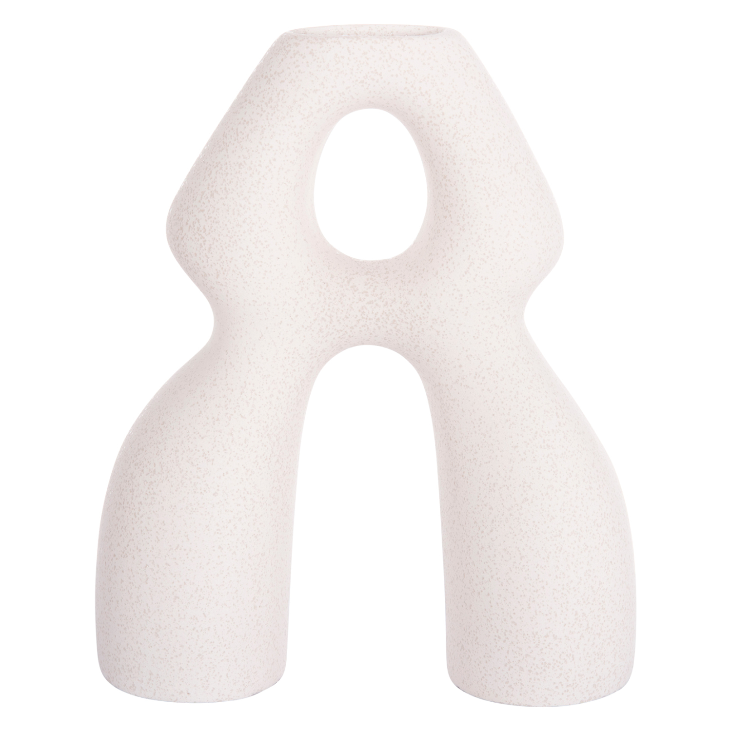 ΕΠΙΤΡΑΠΕΖΙΟ ΚΕΡΑΜΙΚΟ ΔΙΑΚΟΣΜΗΤΙΚΟ FB94598.01 ΥΠΟΛΕΥΚΟ ΚΡΥΣΤΑΛΛΙΚΟ 25x9x29,5Υεκ - Image 3