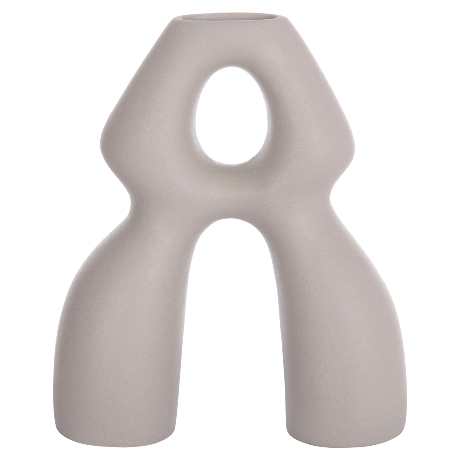 ΕΠΙΤΡΑΠΕΖΙΟ ΚΕΡΑΜΙΚΟ ΔΙΑΚΟΣΜΗΤΙΚΟ FB94598.03 ΓΚΡΙ ΜΑΤ 25x9x29,5Υεκ - Image 3