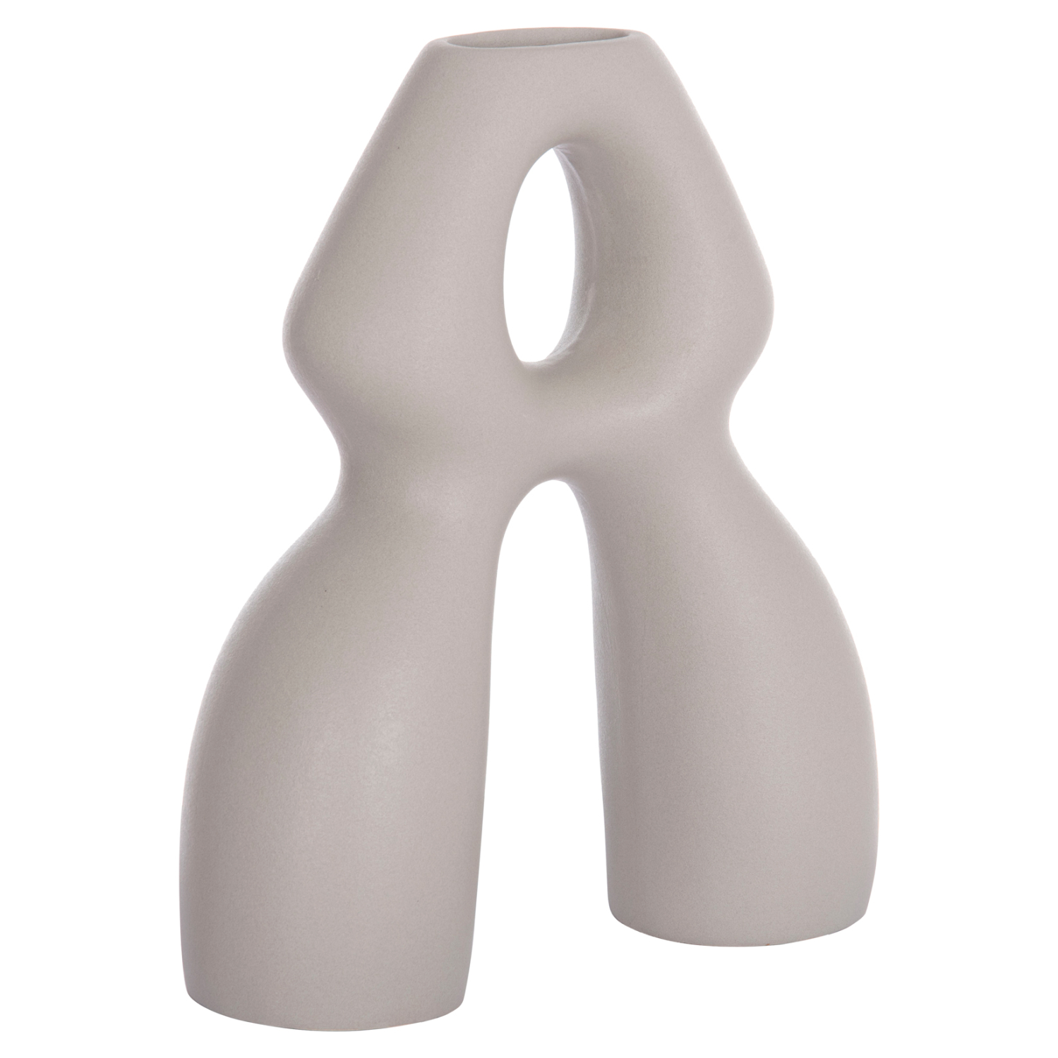 ΕΠΙΤΡΑΠΕΖΙΟ ΚΕΡΑΜΙΚΟ ΔΙΑΚΟΣΜΗΤΙΚΟ FB94598.03 ΓΚΡΙ ΜΑΤ 25x9x29