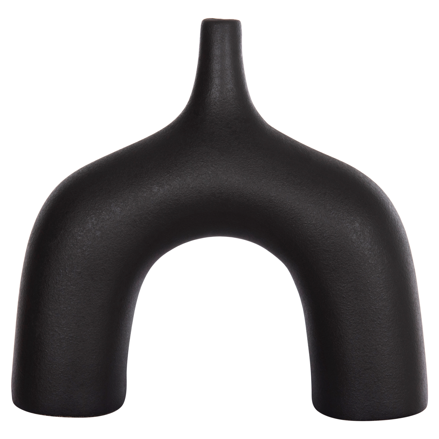 ΕΠΙΤΡΑΠΕΖΙΟ ΚΕΡΑΜΙΚΟ ΔΙΑΚΟΣΜΗΤΙΚΟ FB94601.02 ΜΑΥΡΟ ΜΑΤ 35x10x32.5Υεκ - Image 3