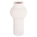 ΕΠΙΤΡΑΠΕΖΙΟ ΚΕΡΑΜΙΚΟ ΔΙΑΚΟΣΜΗΤΙΚΟ FB94605.01 ΥΠΟΛΕΥΚΟ ΚΡΥΣΤΑΛΛΙΚΟ Φ15x30Υεκ