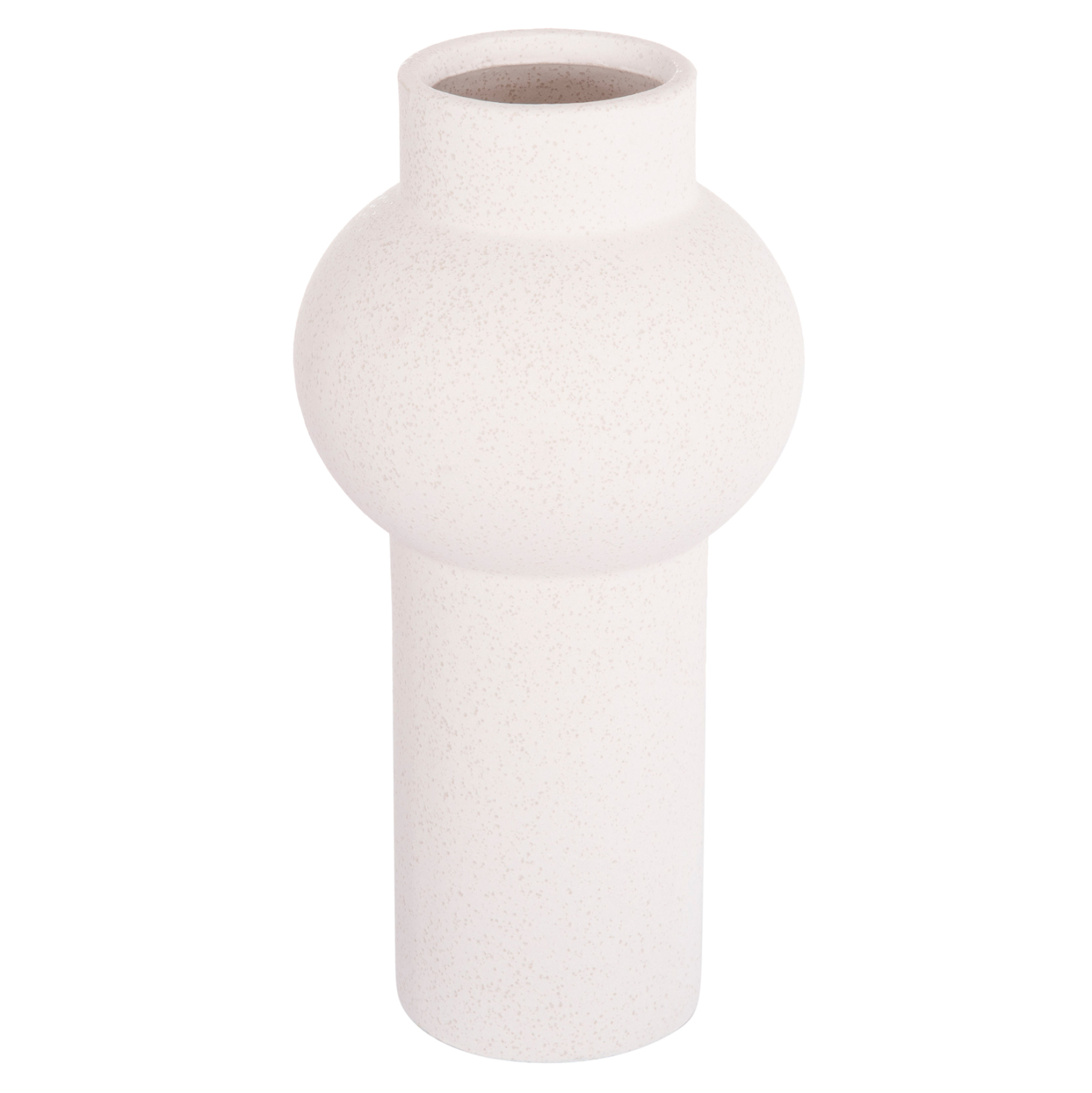 ΕΠΙΤΡΑΠΕΖΙΟ ΚΕΡΑΜΙΚΟ ΔΙΑΚΟΣΜΗΤΙΚΟ FB94605.01 ΥΠΟΛΕΥΚΟ ΚΡΥΣΤΑΛΛΙΚΟ Φ15x30Υεκ