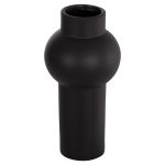 ΕΠΙΤΡΑΠΕΖΙΟ ΚΕΡΑΜΙΚΟ ΔΙΑΚΟΣΜΗΤΙΚΟ FB94605.02 ΜΑΥΡΟ ΜΑΤ Φ15x30Υ εκ.