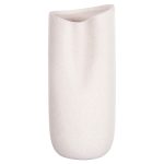 ΕΠΙΤΡΑΠΕΖΙΟ ΚΕΡΑΜΙΚΟ ΔΙΑΚΟΣΜΗΤΙΚΟ FB94606.01 ΚΡΥΣΤΑΛΛΙΚΟ ΥΠΟΛΕΥΚΟ 17x16