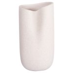 ΕΠΙΤΡΑΠΕΖΙΟ ΚΕΡΑΜΙΚΟ ΔΙΑΚΟΣΜΗΤΙΚΟ FB94607.01 ΥΠΟΛΕΥΚΟ ΚΡΥΣΤΑΛΛΙΚΟ 15x15x30Υεκ