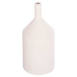 ΕΠΙΤΡΑΠΕΖΙΟ ΚΕΡΑΜΙΚΟ ΔΙΑΚΟΣΜΗΤΙΚΟ FB94608.01 ΚΡΥΣΤΑΛΛΙΚΟ ΥΠΟΛΕΥΚΟ Φ13x30Υεκ