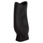 ΕΠΙΤΡΑΠΕΖΙΟ ΚΕΡΑΜΙΚΟ ΔΙΑΚΟΣΜΗΤΙΚΟ FB94609.02 ΜΑΥΡΟ ΜΑΤ 16.5x11x38Υεκ