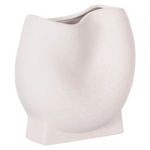 ΕΠΙΤΡΑΠΕΖΙΟ ΚΕΡΑΜΙΚΟ ΔΙΑΚΟΣΜΗΤΙΚΟ FB94610.01 ΥΠΟΛΕΥΚΟ ΚΡΥΣΤΑΛΛΙΚΟ 26x14x25Υεκ