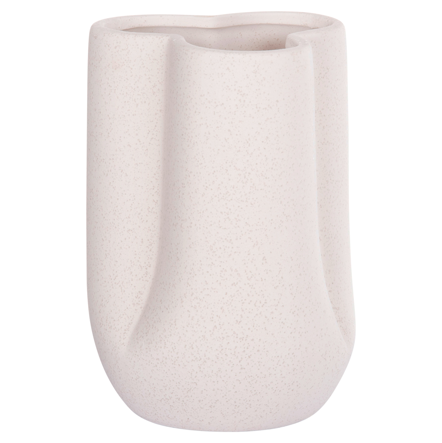 ΕΠΙΤΡΑΠΕΖΙΟ ΚΕΡΑΜΙΚΟ ΔΙΑΚΟΣΜΗΤΙΚΟ FB94613.01 ΚΡΥΣΤΑΛΛΙΚΟ ΥΠΟΛΕΥΚΟ Φ16x22Υεκ - Image 4