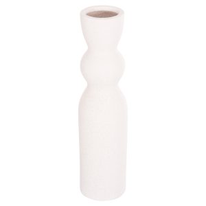 ΕΠΙΤΡΑΠΕΖΙΟ ΚΕΡΑΜΙΚΟ ΔΙΑΚΟΣΜΗΤΙΚΟ FB94614.01 ΚΡΥΣΤΑΛΛΙΚΟ ΥΠΟΛΕΥΚΟ Φ8x35Υεκ