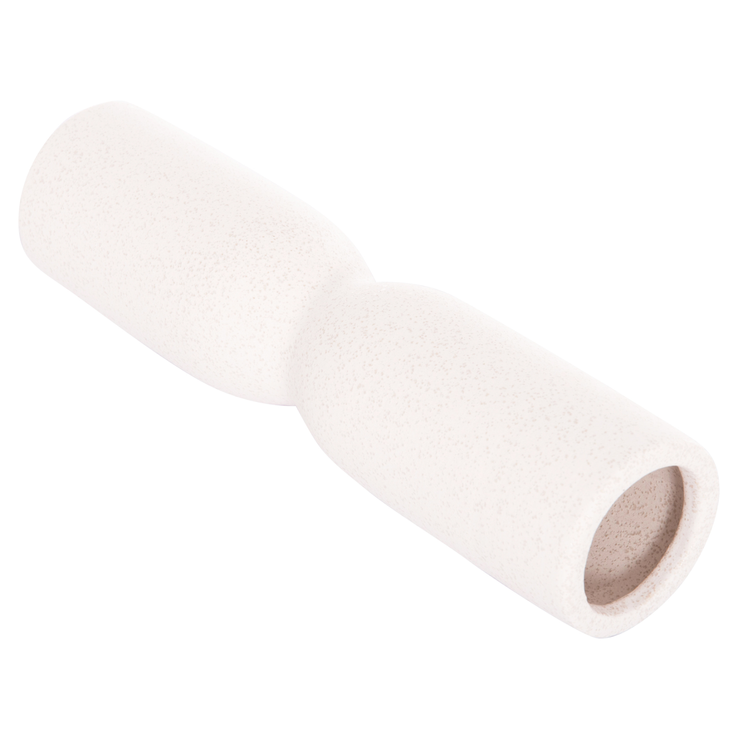 ΕΠΙΤΡΑΠΕΖΙΟ ΚΕΡΑΜΙΚΟ ΔΙΑΚΟΣΜΗΤΙΚΟ FB94615.01 ΚΡΥΣΤΑΛΛΙΚΟ ΥΠΟΛΕΥΚΟ Φ7,5x30,5Υεκ - Image 4