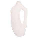 ΕΠΙΤΡΑΠΕΖΙΟ ΚΕΡΑΜΙΚΟ ΔΙΑΚΟΣΜΗΤΙΚΟ FB94625 ΥΠΟΛΕΥΚΟ ΚΡΥΣΤΑΛΛΙΚΟ 20x9x45Υεκ