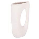 ΕΠΙΤΡΑΠΕΖΙΟ ΚΕΡΑΜΙΚΟ ΔΙΑΚΟΣΜΗΤΙΚΟ FB94626.01 ΥΠΟΛΕΥΚΟ ΚΡΥΣΤΑΛΛΙΚΟ 21x8x35.5Υεκ