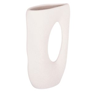 ΕΠΙΤΡΑΠΕΖΙΟ ΚΕΡΑΜΙΚΟ ΔΙΑΚΟΣΜΗΤΙΚΟ FB94626.01 ΥΠΟΛΕΥΚΟ ΚΡΥΣΤΑΛΛΙΚΟ 21x8x35.5Υεκ