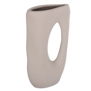 ΕΠΙΤΡΑΠΕΖΙΟ ΚΕΡΑΜΙΚΟ ΔΙΑΚΟΣΜΗΤΙΚΟ FB94626.02 ΓΚΡΙ ΜΑΤ 21x8x35.5Υεκ