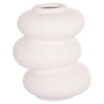 ΕΠΙΤΡΑΠΕΖΙΟ ΚΕΡΑΜΙΚΟ ΔΙΑΚΟΣΜΗΤΙΚΟ FB94628.01 ΥΠΟΛΕΥΚΟ ΚΡΥΣΤΑΛΛΙΚΟ Φ14x19Υεκ