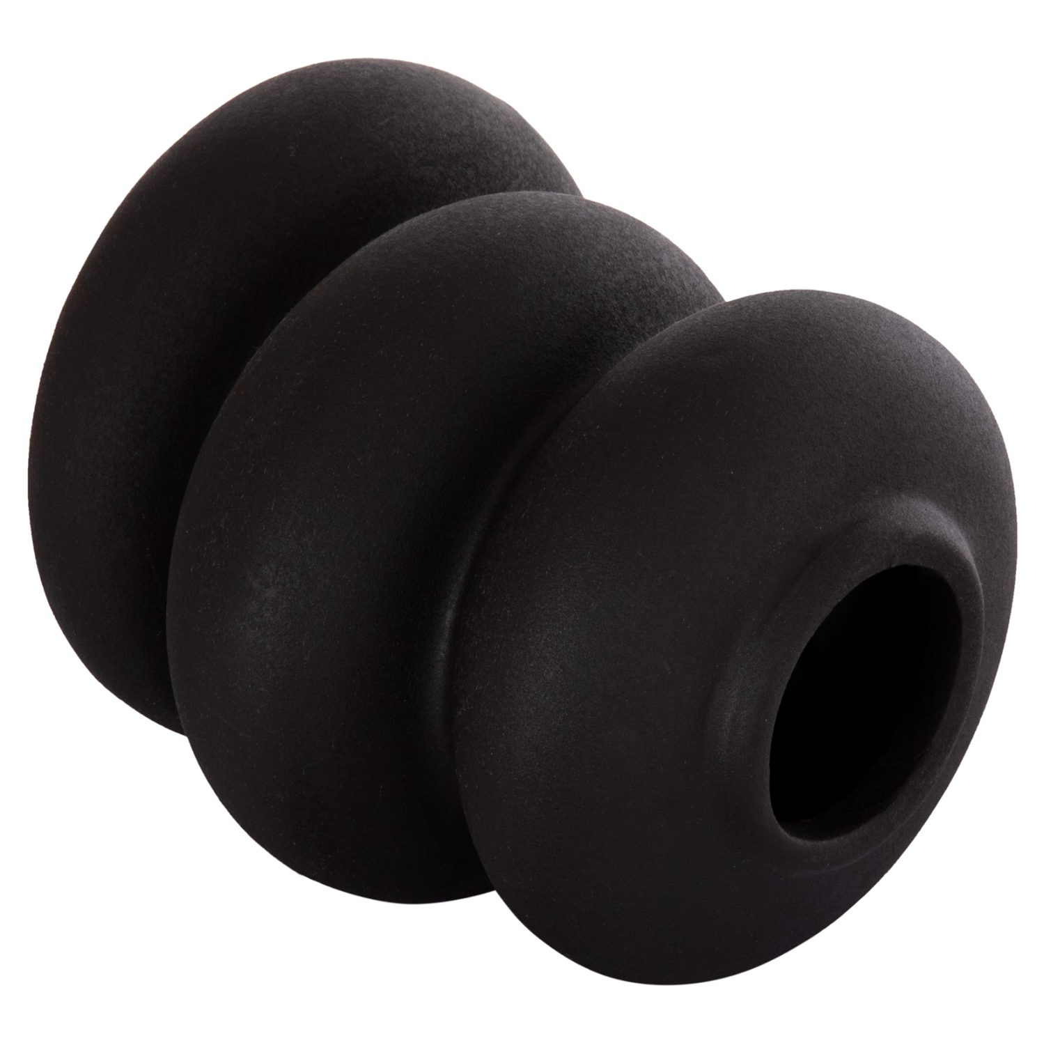 ΕΠΙΤΡΑΠΕΖΙΟ ΚΕΡΑΜΙΚΟ ΔΙΑΚΟΣΜΗΤΙΚΟ FB94628.02 ΜΑΥΡΟ ΜΑΤ Φ14x19Υεκ - Image 4