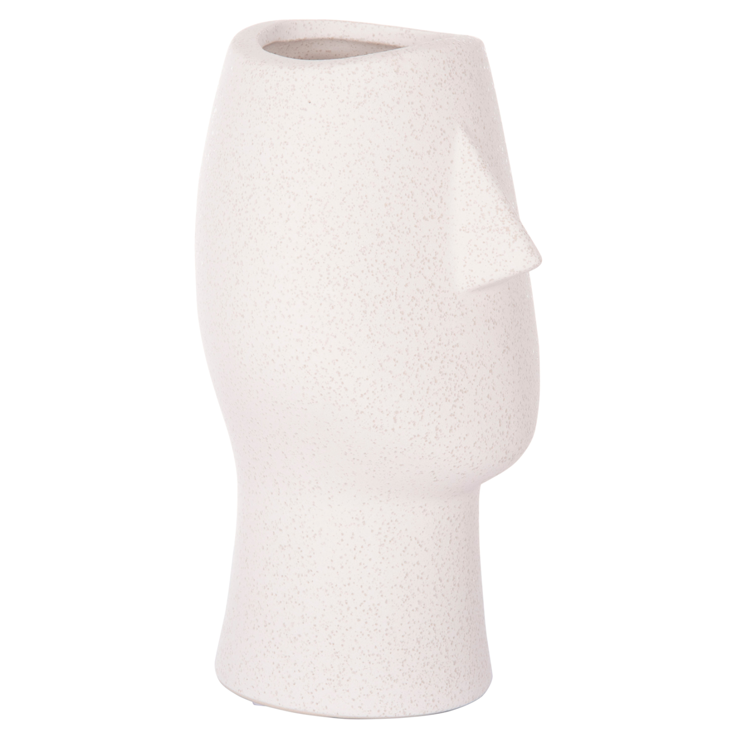 ΕΠΙΤΡΑΠΕΖΙΟ ΚΕΡΑΜΙΚΟ ΔΙΑΚΟΣΜΗΤΙΚΟ FB94631 ΥΠΟΛΕΥΚΟ ΚΡΥΣΤΑΛΛΙΚΟ Φ14x25Υεκ