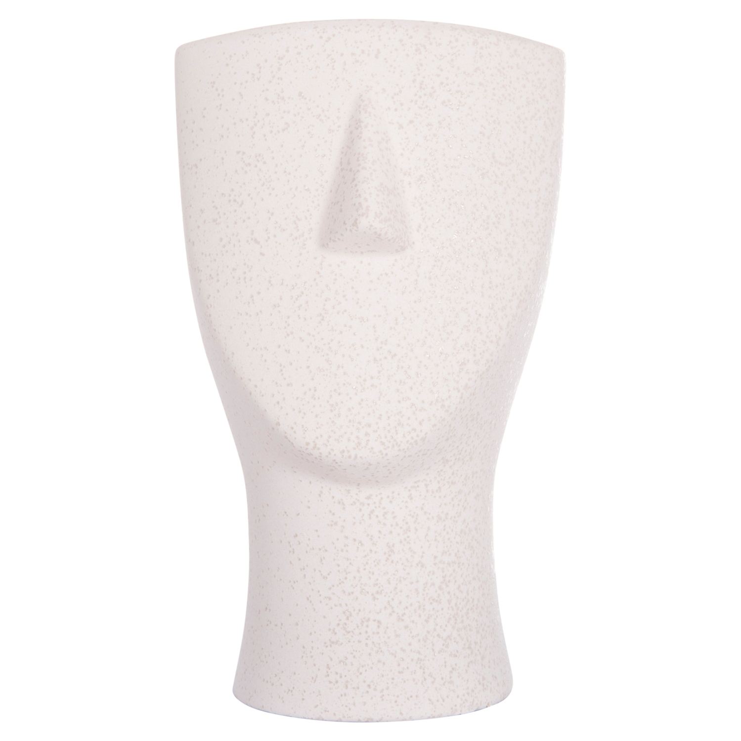 ΕΠΙΤΡΑΠΕΖΙΟ ΚΕΡΑΜΙΚΟ ΔΙΑΚΟΣΜΗΤΙΚΟ FB94632 ΥΠΟΛΕΥΚΟ ΚΡΥΣΤΑΛΛΙΚΟ Φ13x22Υεκ - Image 3