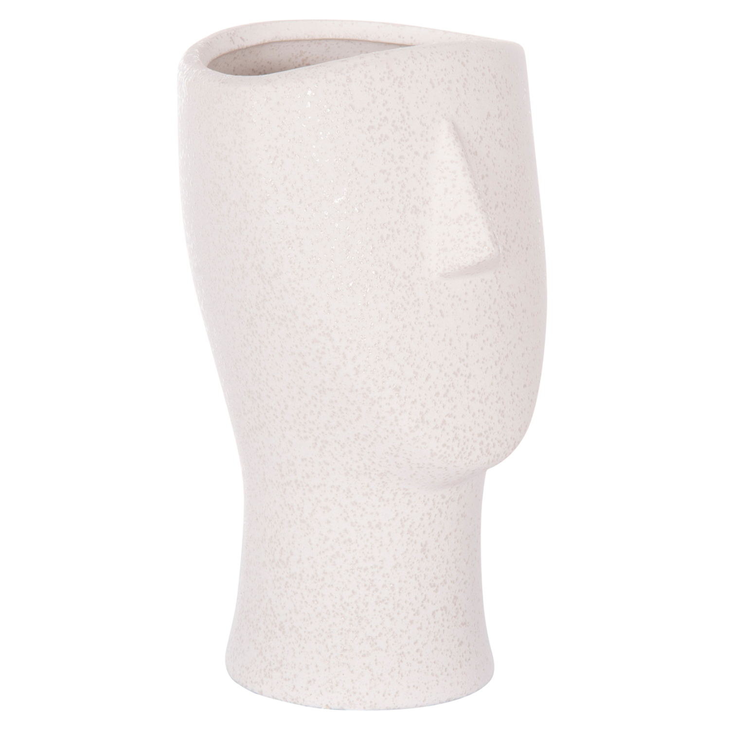 ΕΠΙΤΡΑΠΕΖΙΟ ΚΕΡΑΜΙΚΟ ΔΙΑΚΟΣΜΗΤΙΚΟ FB94632 ΥΠΟΛΕΥΚΟ ΚΡΥΣΤΑΛΛΙΚΟ Φ13x22Υεκ