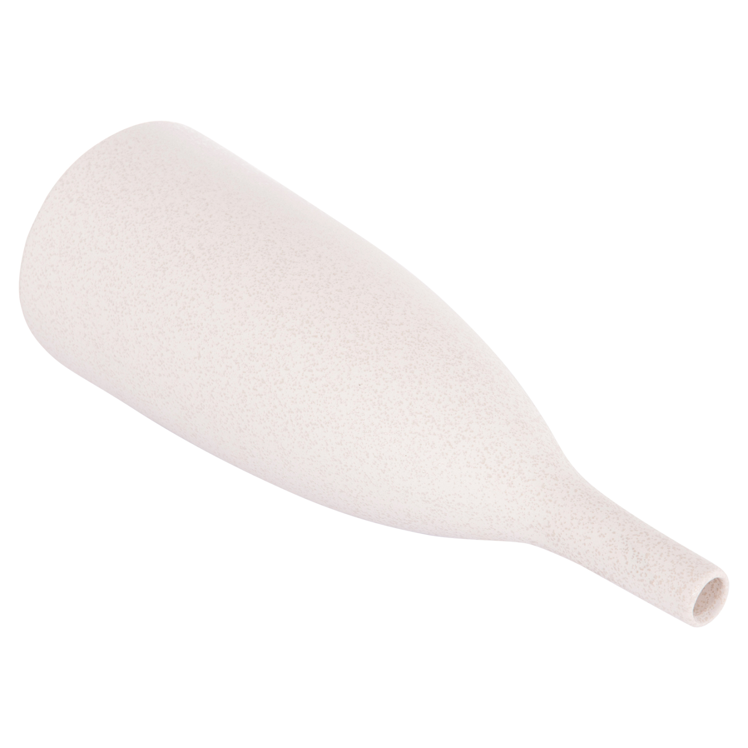 ΕΠΙΤΡΑΠΕΖΙΟ ΚΕΡΑΜΙΚΟ ΔΙΑΚΟΣΜΗΤΙΚΟ FB94634.01 ΥΠΟΛΕΥΚΟ ΚΡΥΣΤΑΛΛΙΚΟ Φ14x39Υ εκ. - Image 4