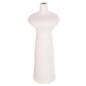 ΕΠΙΤΡΑΠΕΖΙΟ ΚΕΡΑΜΙΚΟ ΔΙΑΚΟΣΜΗΤΙΚΟ FB94636.01 ΚΡΥΣΤΑΛΛΙΚΟ ΥΠΟΛΕΥΚΟ Φ18x49Υεκ