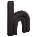 ΕΠΙΤΡΑΠΕΖΙΟ ΚΕΡΑΜΙΚΟ ΔΙΑΚΟΣΜΗΤΙΚΟ FB94638.02 ΜΑΥΡΟ ΜΑΤ 25