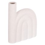 ΕΠΙΤΡΑΠΕΖΙΟ ΚΕΡΑΜΙΚΟ ΔΙΑΚΟΣΜΗΤΙΚΟ FB94639.01 ΚΡΥΣΤΑΛΛΙΚΟ ΥΠΟΛΕΥΚΟ 23x5