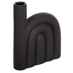 ΕΠΙΤΡΑΠΕΖΙΟ ΚΕΡΑΜΙΚΟ ΔΙΑΚΟΣΜΗΤΙΚΟ FB94639.02 ΜΑΥΡΟ ΜΑΤ 23x5