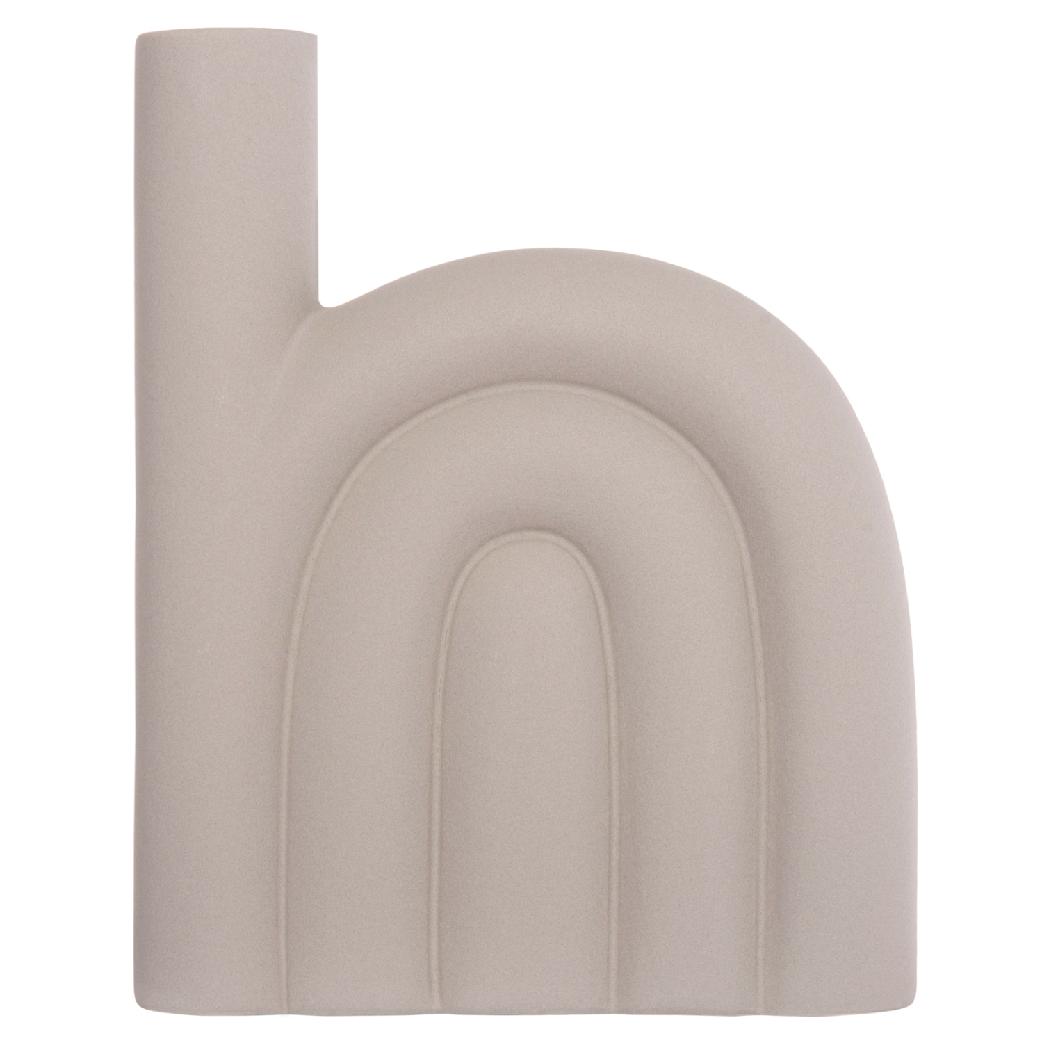 ΕΠΙΤΡΑΠΕΖΙΟ ΚΕΡΑΜΙΚΟ ΔΙΑΚΟΣΜΗΤΙΚΟ FB94639.03 ΓΚΡΙ ΜΑΤ 23x5,5x29Υ εκ. - Image 3