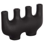 ΕΠΙΤΡΑΠΕΖΙΟ ΚΕΡΑΜΙΚΟ ΔΙΑΚΟΣΜΗΤΙΚΟ FB94641.02 ΜΑΥΡΟ ΜΑΤ 21x6x13Υεκ