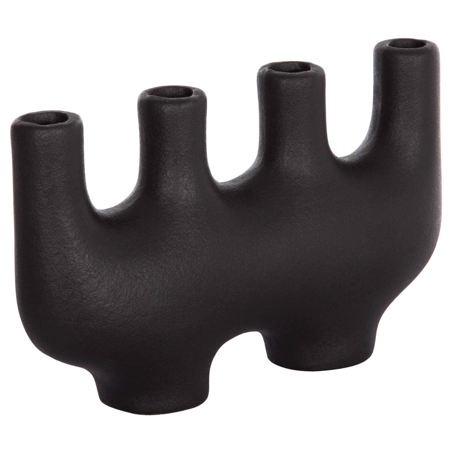 ΕΠΙΤΡΑΠΕΖΙΟ ΚΕΡΑΜΙΚΟ ΔΙΑΚΟΣΜΗΤΙΚΟ FB94641.02 ΜΑΥΡΟ ΜΑΤ 21x6x13Υεκ