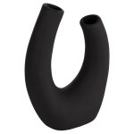 ΕΠΙΤΡΑΠΕΖΙΟ ΚΕΡΑΜΙΚΟ ΔΙΑΚΟΣΜΗΤΙΚΟ FB94643.02 ΜΑΥΡΟ ΜΑΤ 15x7x21