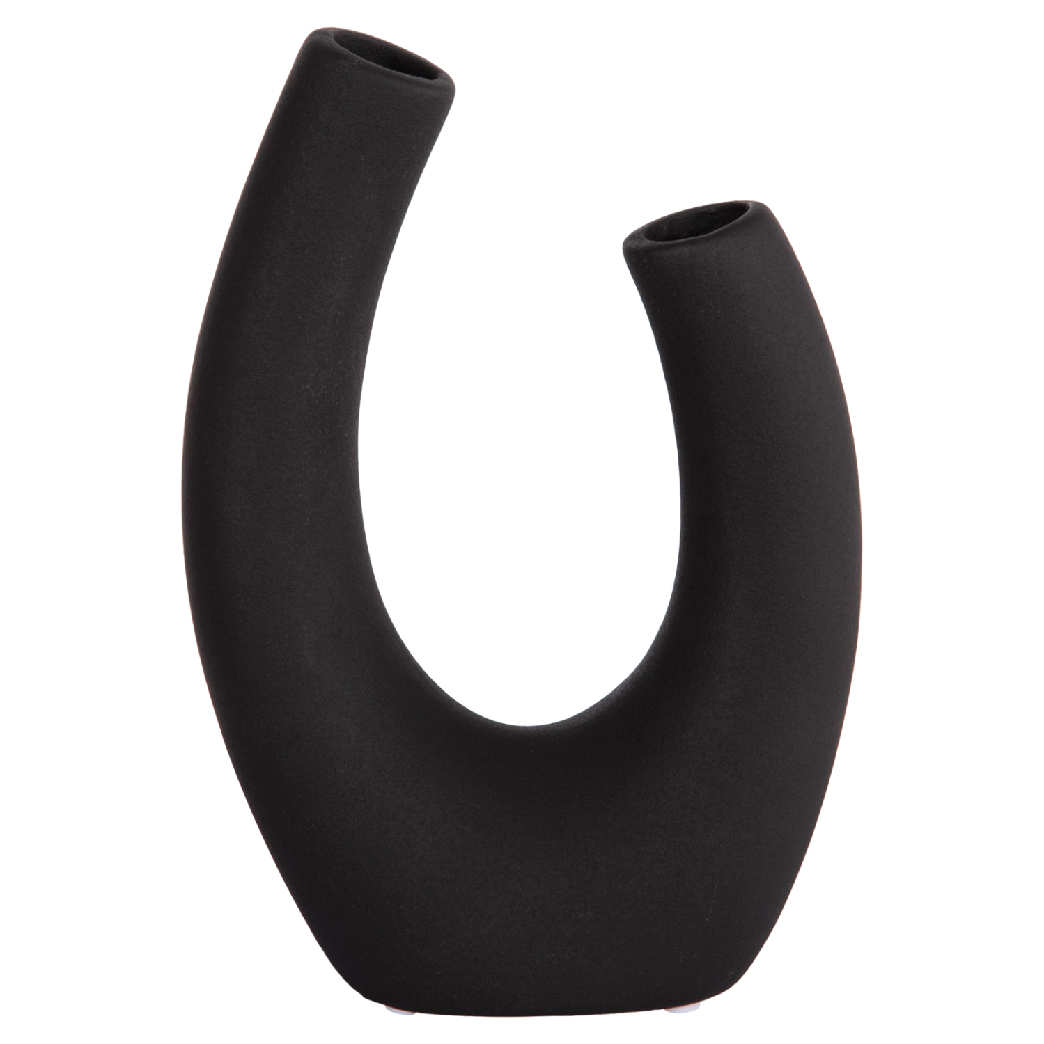 ΕΠΙΤΡΑΠΕΖΙΟ ΚΕΡΑΜΙΚΟ ΔΙΑΚΟΣΜΗΤΙΚΟ FB94643.02 ΜΑΥΡΟ ΜΑΤ 15x7x21,5Υεκ - Image 3